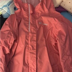 Columbia Kids Pink Raincoat